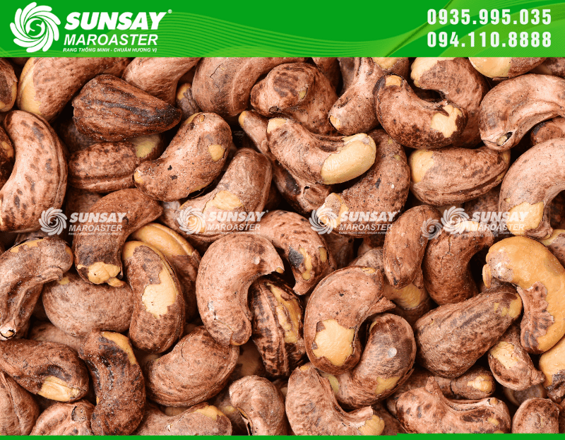 Rang hạt điều không vỡ nhân luôn là yếu tố quan trọng quyết định chất lượng và giá trị thương phẩm của sản phẩm điều rang.