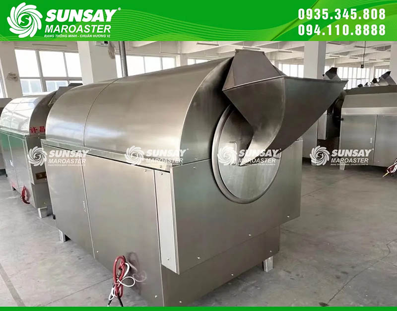 Máy rang SUNSAY MAROASTAES hiện địa, thông minh và rang chuẩn hương vị