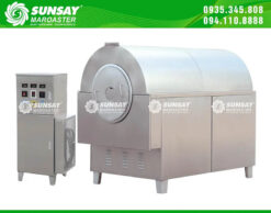 Máy rang công suất lớn 300kg dành cho các cơ sở sản xuất lớn