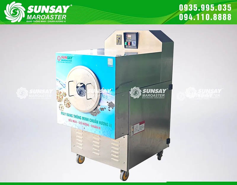 Máy rang thông minh chuẩn hương vị