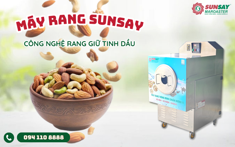 Công nghệ rang giữ tinh dầu