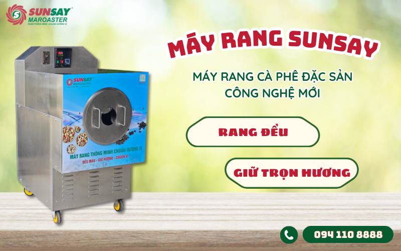 Máy rang cà phê đặc sản